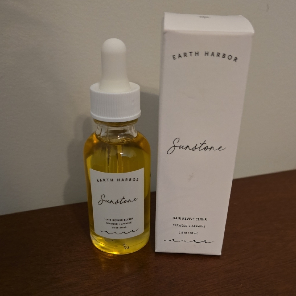 Earth Harbor Sunstone Hair Revive Elixir - Golden Serum